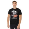 T-Shirt CREEPING LOVE ALIVE – Dancing Skeletons, Retro Horror Romance