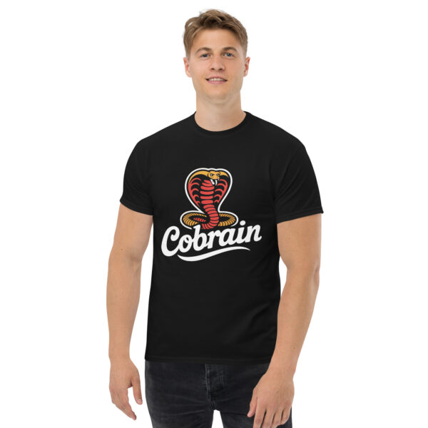 T-Shirt Cobrain – Cobra Brain, Retro Snake Script