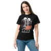 T-Shirt CREEPING LOVE ALIVE – Dancing Skeletons, Retro Horror Romance