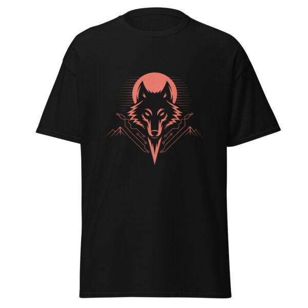 T-Shirt Cyber Wolf Summit – Techno Spirit