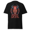 T-Shirt DEVIL Inferno – Horned Head, Occult Circle