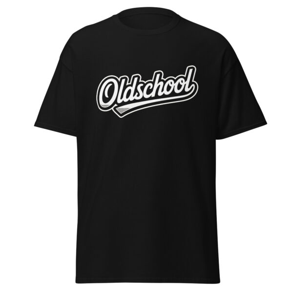 T-Shirt Oldschool Script – Vintage Baseball Style