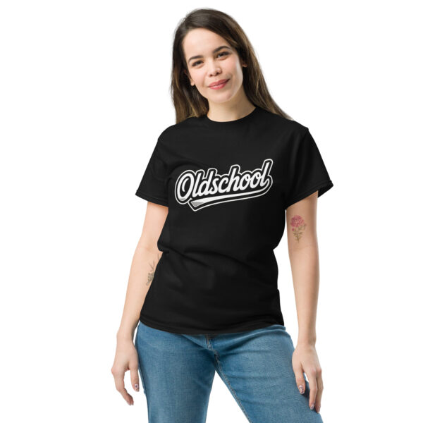 T-Shirt Oldschool Script – Vintage Baseball Style