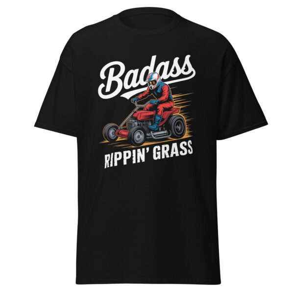 T-Shirt Badass Rippin’ Grass – Rasenmäher Racer