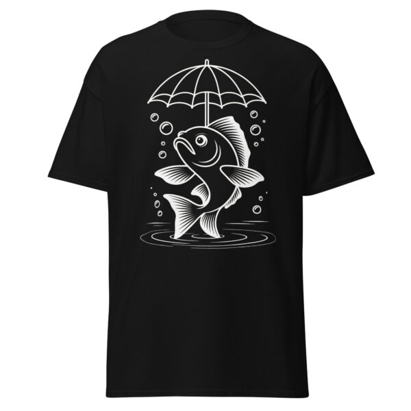 T-Shirt Umbrella Fish – Regenfester Humor