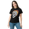T-Shirt Psychedelic Obey Skull – Schädel, Flammen