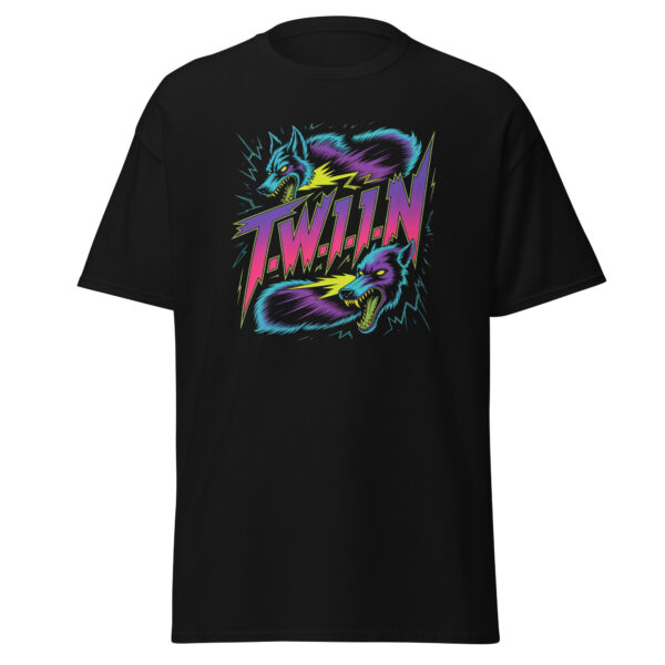 T-Shirt T.W.I.I.N Wolves – Zwillinge, Neon