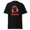 T-Shirt NON BLOOD Line Art Porträt Statement