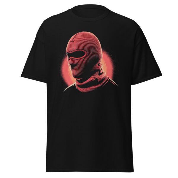 T-Shirt Maskierte Anonymität Lineart Urban Statement