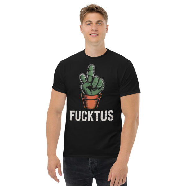 T-Shirt Fucktus Hand – Kaktus, Humor
