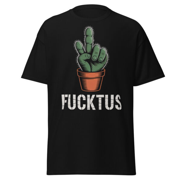 T-Shirt Fucktus Hand – Kaktus, Humor