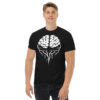 T-Shirt Brain Heart – Minimal, Mind