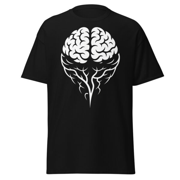 T-Shirt Brain Heart – Minimal, Mind