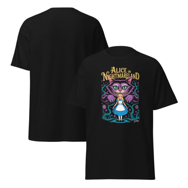 T-Shirt Alice in Nightmareland – Grin Cat Katze