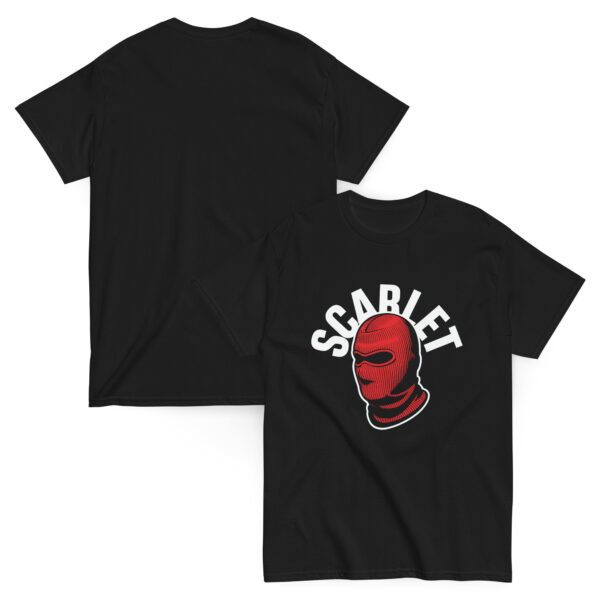 T-Shirt Scarlet Bandit – Rote Balaclava