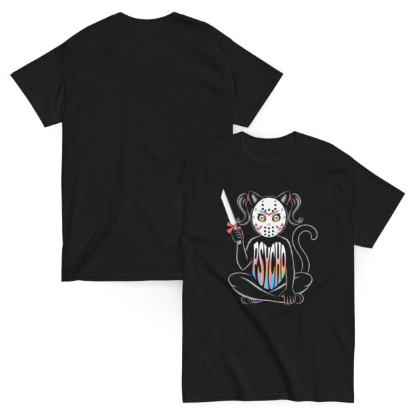 T-Shirt Psycho Kitty Slash – Rainbow Core