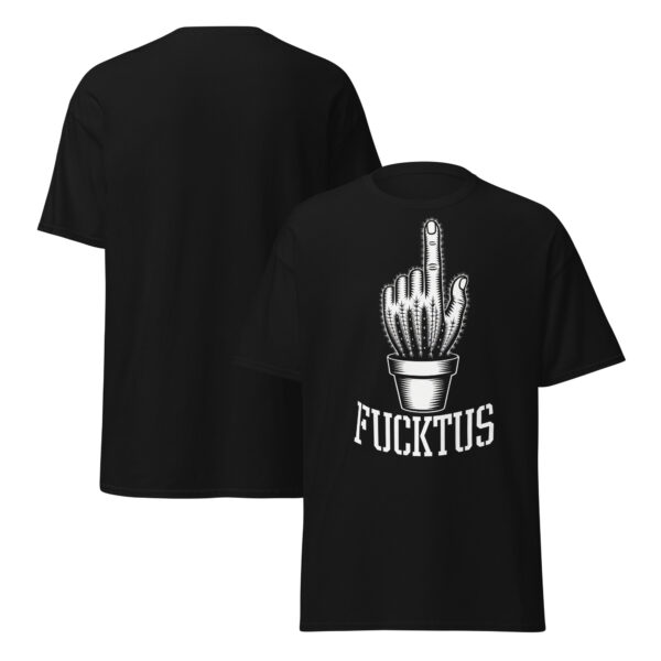 T-Shirt Fucktus Desert Bloom Line Art Tee