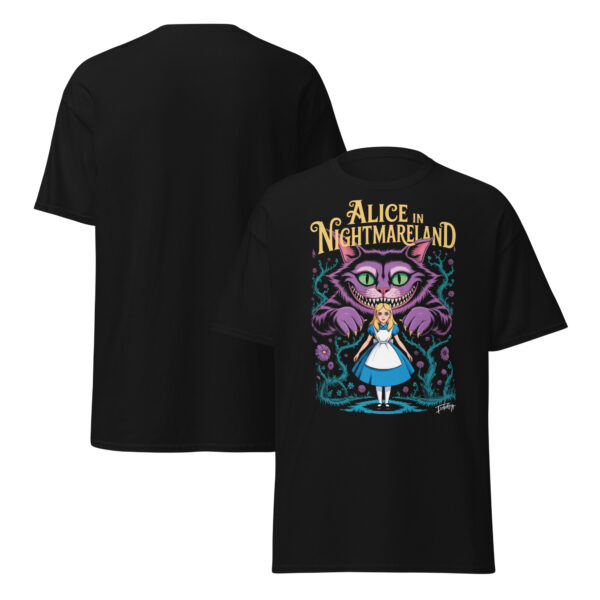 T-Shirt Alice in Nightmareland Katze