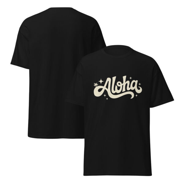 T-Shirt Aloha Sparkle Script – Tropical Handlettering