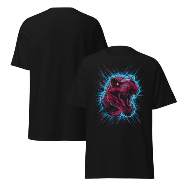 T-Shirt T‑Rex Neon Roar – Dinosaurier Shirt