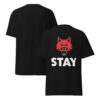 T-Shirt STAY WILD Wolf – Red Alpha