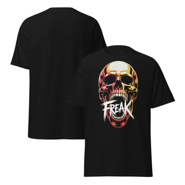 T-Shirt FREAK Skull Scream – Bold Grunge