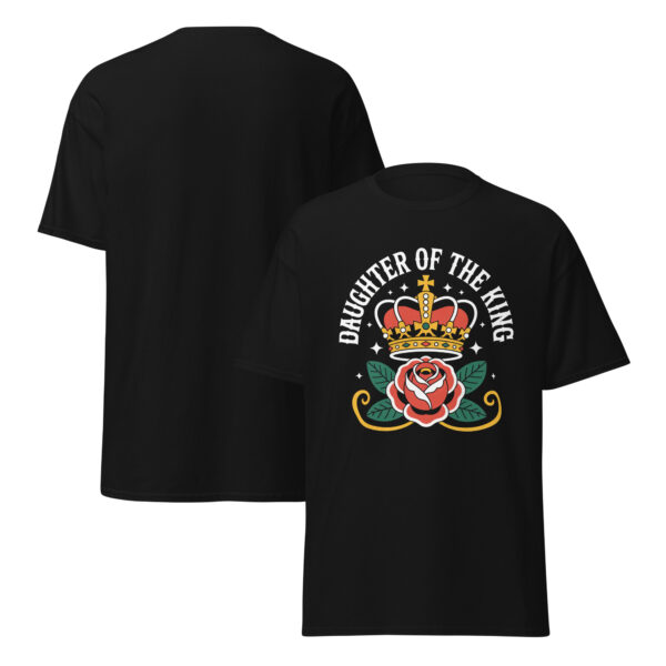 T-Shirt DAUGHTER OF THE KING – Crown & Rose