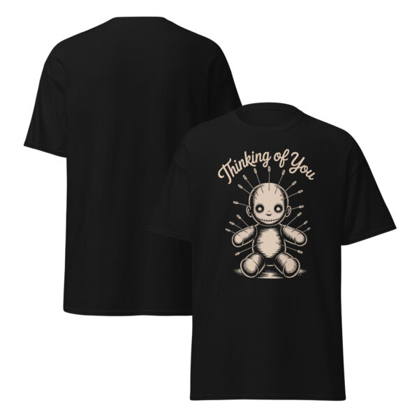 T-Shirt Thinking of You Voodoo – Voodoo Puppe Shirt, Dark Humor