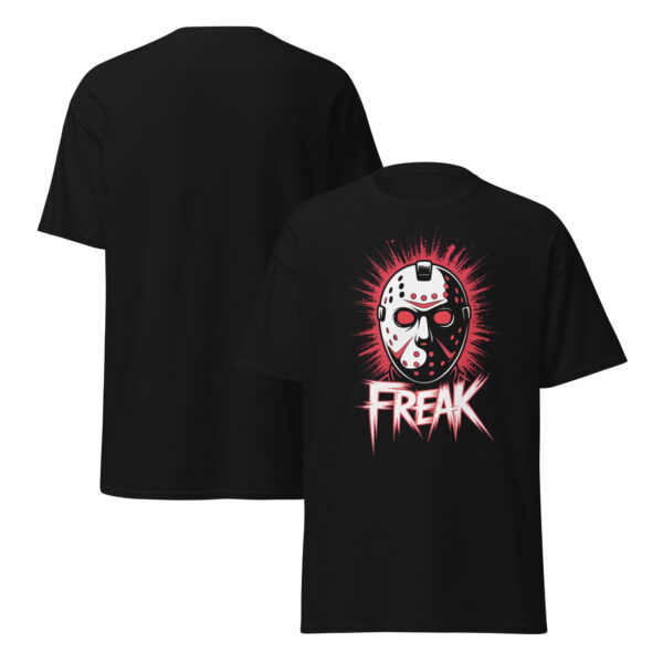T-Shirt FREAK Mask – Horror Eishockey Maske, Splatter Style