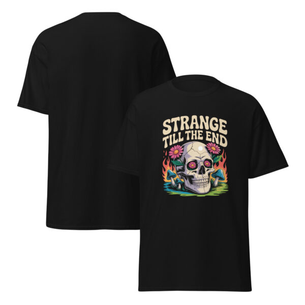T-Shirt Strange Till The End – Daisy Skull & Shrooms