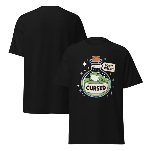 T-Shirt Cursed Frog – Don’t Kiss It, Witch Bottle
