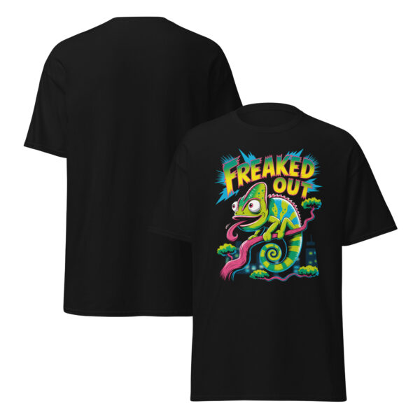 T-Shirt FREAKED OUT – Neon Chameleon Hype