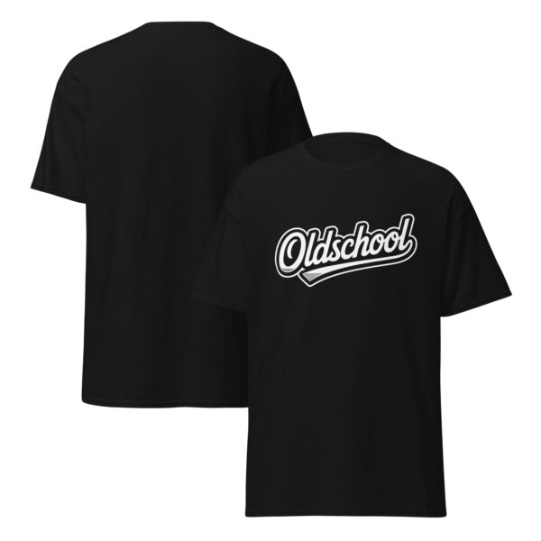 T-Shirt Oldschool Script – Vintage Baseball Style