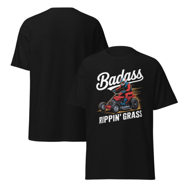 T-Shirt Badass Rippin’ Grass – Rasenmäher Racer