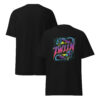 T-Shirt TWIN Wölfe Neon 80er Wildheit