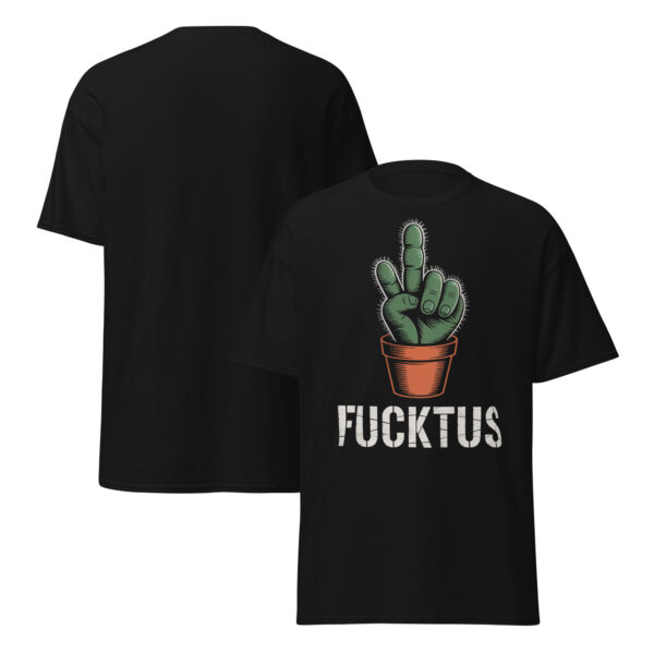 T-Shirt Fucktus Hand – Kaktus, Humor