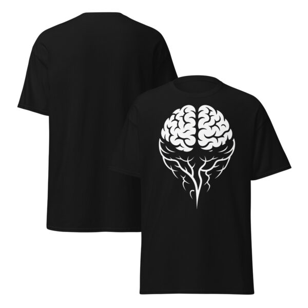 T-Shirt Brain Heart – Minimal, Mind
