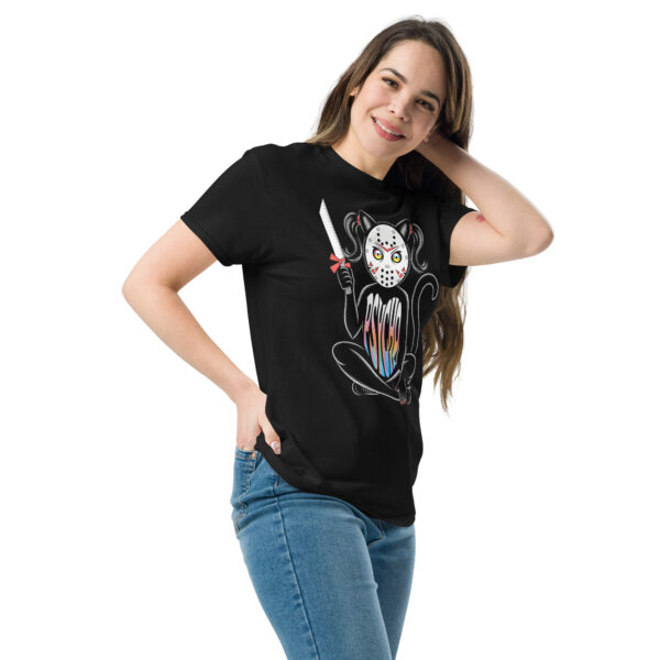T-Shirt Psycho Kitty Slash – Rainbow Core