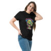 T-Shirt Chriss Stickers Neon‑Drip Peace Smiley