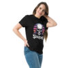 T-Shirt Soul Reaper Sunset – Grim Skull, 80s Vaporwave