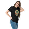 T-Shirt KEEP SMILING Retro Flammen Psychedelic