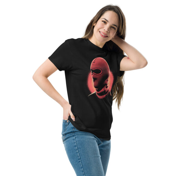 T-Shirt Maskierte Anonymität Lineart Urban Statement