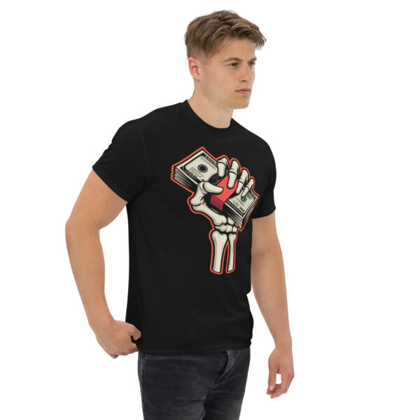 T-Shirt Skeleton Money Grip