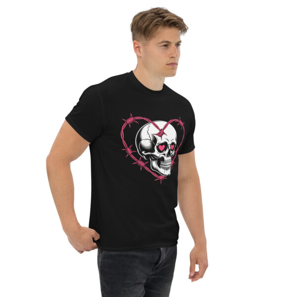 T-Shirt Heartbreaker Skull – Love Hurts Barbed Herz