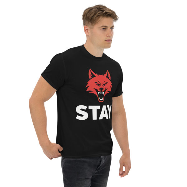 T-Shirt STAY WILD Wolf – Red Alpha