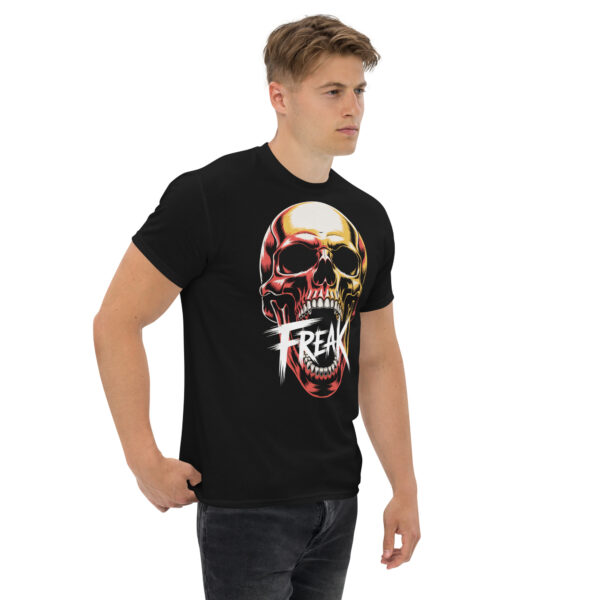 T-Shirt FREAK Skull Scream – Bold Grunge