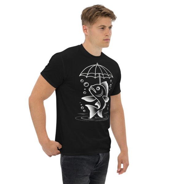 T-Shirt Umbrella Fish – Regenfester Humor