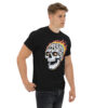 T-Shirt Flammenschädel Obey Slave – Streetwear, Totenkopf