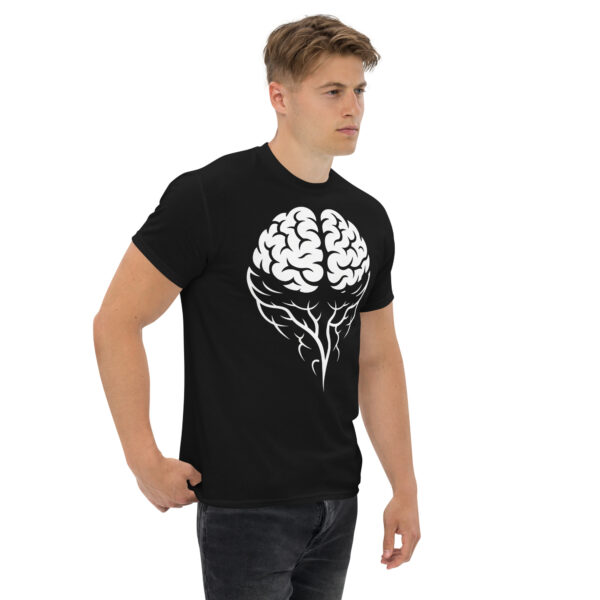 T-Shirt Brain Heart – Minimal, Mind