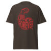 T-Shirt Live Forever Power Fist